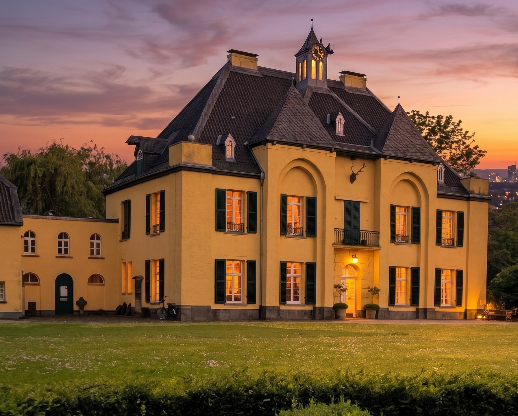 Jagdschloss am Burg Linn