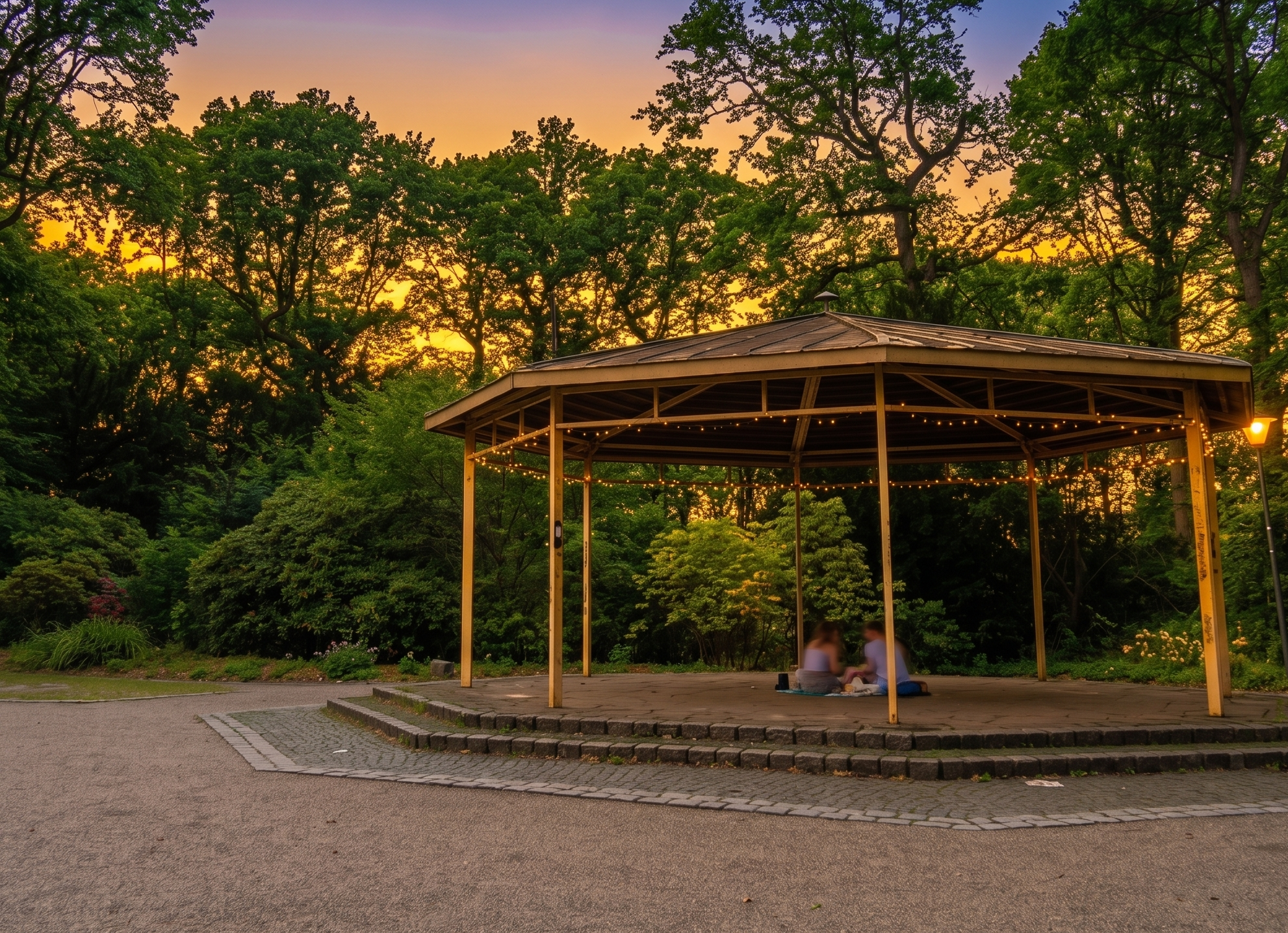 Pavillon im Fredenbaumpark Dortmund